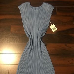 Issey Miyake Dress- Light blue. Brand new with tag
